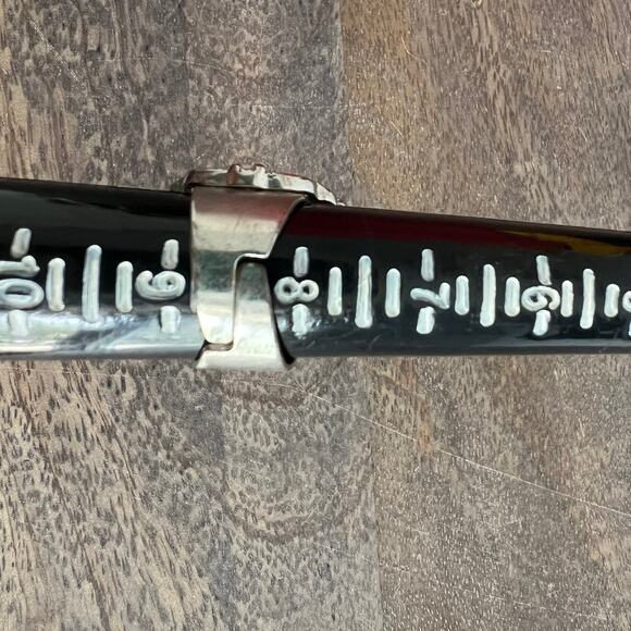 Seafoam green & rhinestone studded faux pearl adjustable cocktail ring size 8.5 - Picture 4 of 7